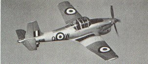 Boulton Paul Balliol T2 Trainer entered service 1953