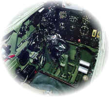 Interior of PR spitfire PM627 flown by Mitrek out of Berlin in 1951